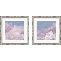 Framed 'Daydream Pink 2 Piece Framed Art Print Set' border=