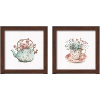Framed Garden Tea 2 Piece Framed Art Print Set