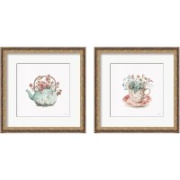 Framed Garden Tea 2 Piece Framed Art Print Set