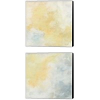 Framed Golden Sky 2 Piece Canvas Print Set