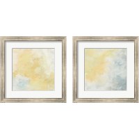 Framed 'Golden Sky 2 Piece Framed Art Print Set' border=