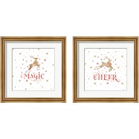 Framed 'Merry & Bright 2 Piece Framed Art Print Set' border=