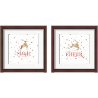 Framed 'Merry & Bright 2 Piece Framed Art Print Set' border=