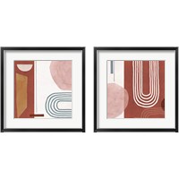 Framed 'Sierra Abstract 2 Piece Framed Art Print Set' border=