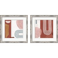 Framed 'Sierra Abstract 2 Piece Framed Art Print Set' border=