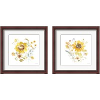 Framed Sunflowers Forever 2 Piece Framed Art Print Set