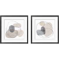 Framed Think Neutral 2 Piece Framed Art Print Set