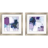 Framed Abstract Layers 2 Piece Framed Art Print Set