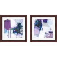 Framed Abstract Layers 2 Piece Framed Art Print Set