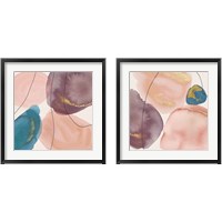 Framed 'Petal Passion 2 Piece Framed Art Print Set' border=