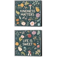 Framed 'September Sweetness 2 Piece Canvas Print Set' border=