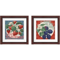 Framed Berry Breeze 2 Piece Framed Art Print Set