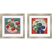 Framed Berry Breeze 2 Piece Framed Art Print Set