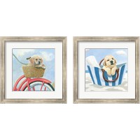 Framed Beach Ride 2 Piece Framed Art Print Set