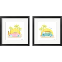 Framed Beach Cruiser 2 Piece Framed Art Print Set