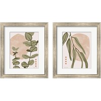 Framed 'Restore Eucalyptus 2 Piece Framed Art Print Set' border=