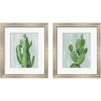 Framed 'Front Yard Cactus 2 Piece Framed Art Print Set' border=