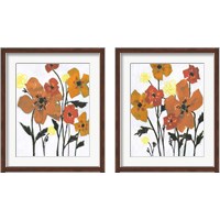 Framed Hot Flowers 2 Piece Framed Art Print Set