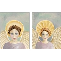 Framed Angels Among Us 2 Piece Art Print Set