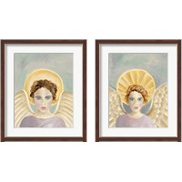 Framed 'Angels Among Us 2 Piece Framed Art Print Set' border=