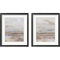 Framed 'Overcast Day 2 Piece Framed Art Print Set' border=