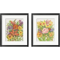 Framed Floral Mix 2 Piece Framed Art Print Set