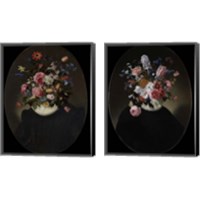 Framed 'Flowering Masters 2 Piece Canvas Print Set' border=