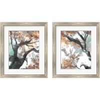 Framed 'Fall Tree 2 Piece Framed Art Print Set' border=
