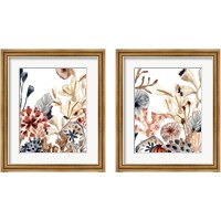 Framed 'Ocean Chorus 2 Piece Framed Art Print Set' border=