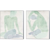 Framed 'Stretching 2 Piece Canvas Print Set' border=