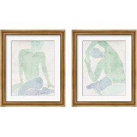 Framed Stretching 2 Piece Framed Art Print Set