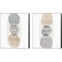 Framed Think Neutral 2 Piece Canvas Print Set