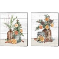 Framed Seasonal Market 2 Piece Canvas Print Set