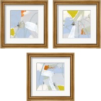 Framed 'Colorful Crop 3 Piece Framed Art Print Set' border=
