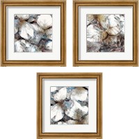 Framed Neutral Summer Leaves 3 Piece Framed Art Print Set