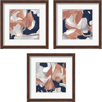 Framed 'Sienna Cement 3 Piece Framed Art Print Set' border=