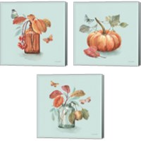 Framed Autumn in Nature 3 Piece Canvas Print Set