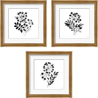 Framed 'Night & Day 3 Piece Framed Art Print Set' border=