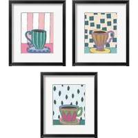 Framed Mid Morning Coffee 3 Piece Framed Art Print Set