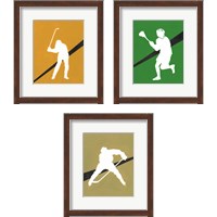 Framed It's All About the Game 3 Piece Framed Art Print Set