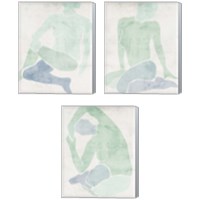 Framed 'Stretching 3 Piece Canvas Print Set' border=