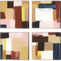 Framed 'Readymade 4 Piece Canvas Print Set' border=
