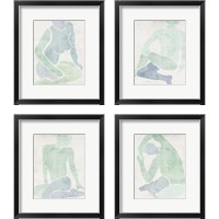 Framed Stretching 4 Piece Framed Art Print Set