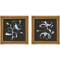 Framed 'Wildflowers 2 Piece Framed Art Print Set' border=