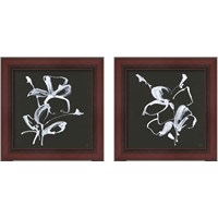 Framed 'Wildflowers 2 Piece Framed Art Print Set' border=