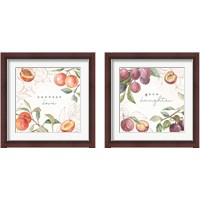 Framed 'In the Orchard 2 Piece Framed Art Print Set' border=