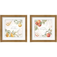 Framed 'In the Orchard 2 Piece Framed Art Print Set' border=