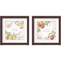 Framed 'In the Orchard 2 Piece Framed Art Print Set' border=