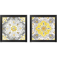 Framed Jewel Medallion 2 Piece Framed Art Print Set