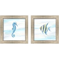 Framed Great Blue Sea 2 Piece Framed Art Print Set